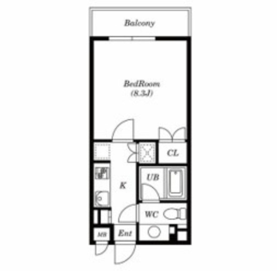 【間取り】 | グランピア自由が丘_103_間取り