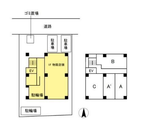 Ｊｅ　Ｇｌｙｃｉｎｅ　寿町の区画図