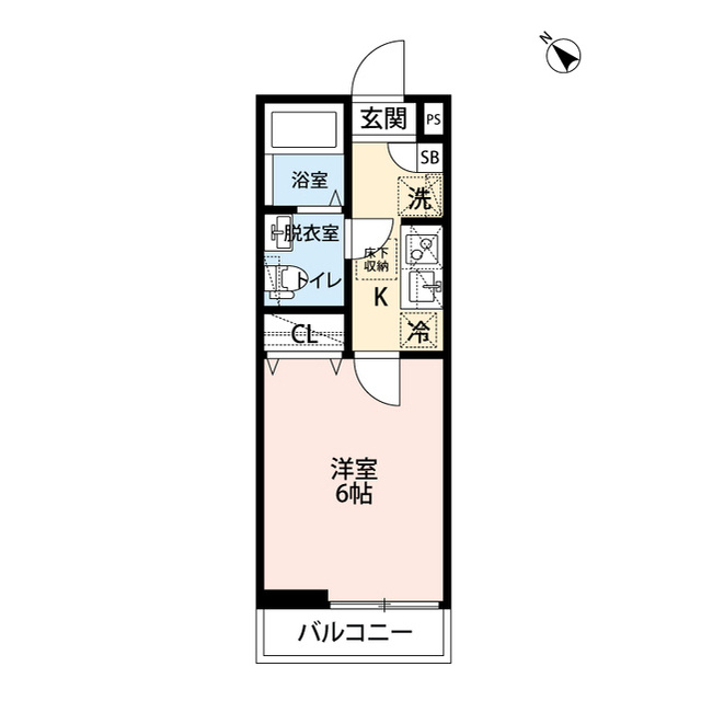 エクセラン上本郷Ⅱの間取り