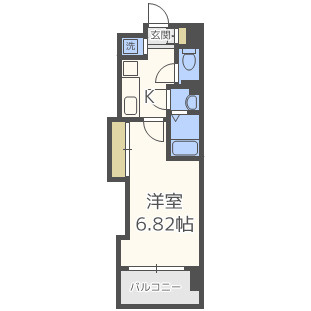 Luxe難波西Ⅲの間取り