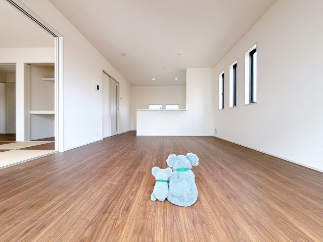 【居間・リビング】 | 渋川市金井　新築住宅 | 同社施工例