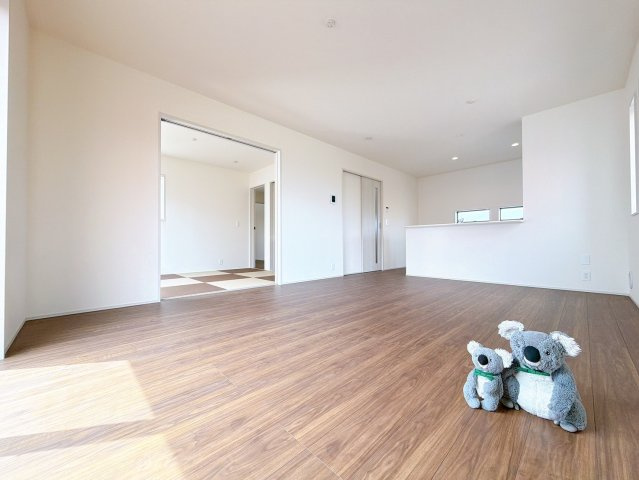 【居間・リビング】 | 渋川市金井　新築住宅 | 同社施工例