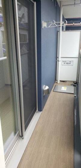 【バルコニー】 | サントワマミー王子神谷 | 広々としたバルコニーです
