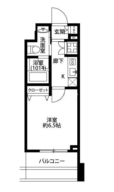 プレール・ドゥーク東京EAST Ⅳ RiverSideの間取り|間取りです。