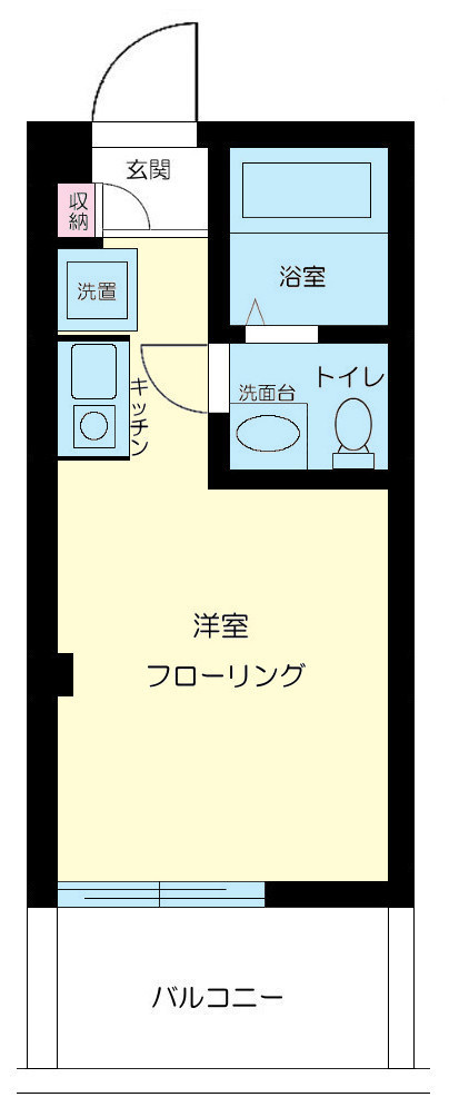 ポールフラッグ木場の間取り