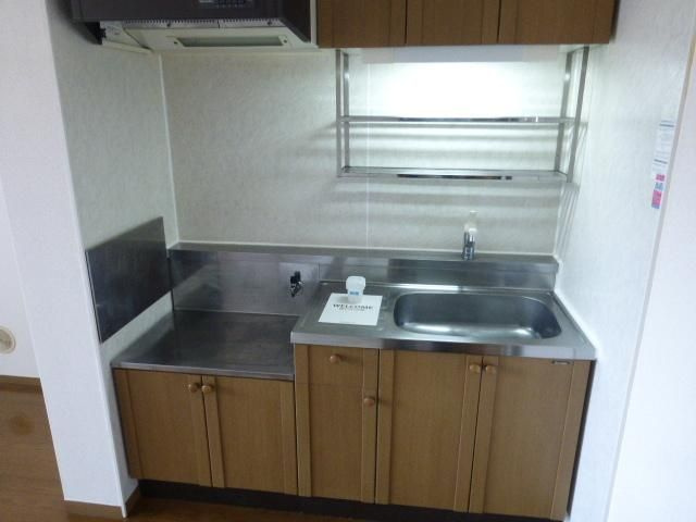調布市八雲台２丁目の賃貸マンションのキッチン