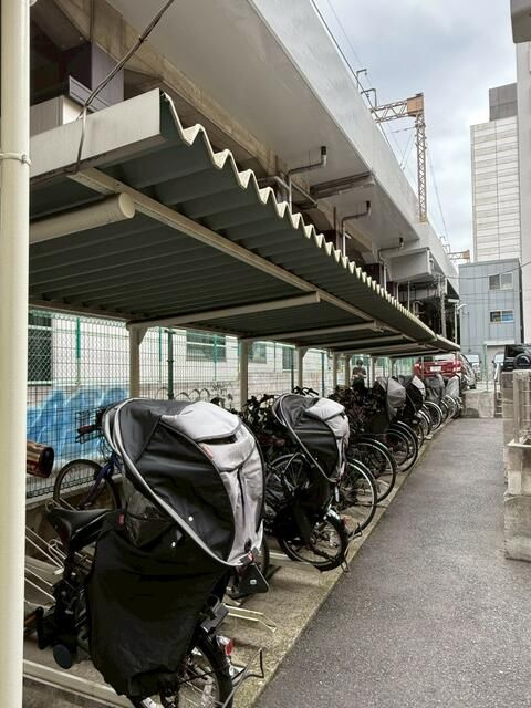 笹塚サンハイツの駐車場