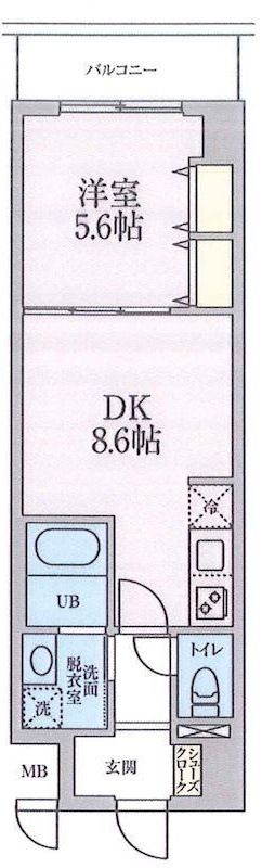 La・Glycineの間取り|間取りです。