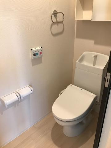 ソラーレ梅満のトイレ|トイレもきれいです