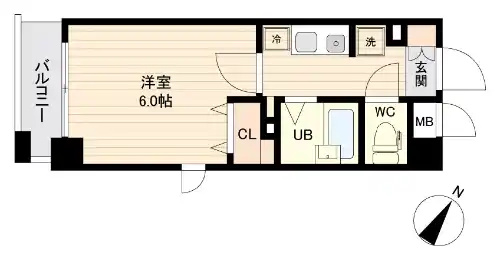 エシッド行徳駅前の間取り|間取り