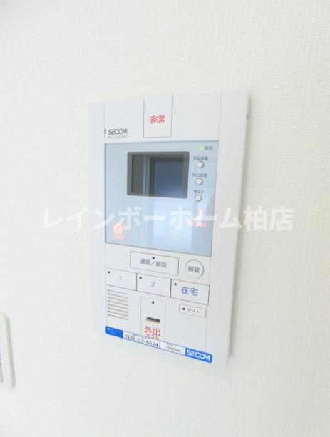 【仲介手数料：50％OFF】対象物件！のセキュリティ|モニタ付インターホンです