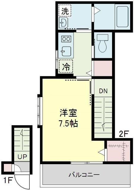 ベル・フルールの間取り|間取りです