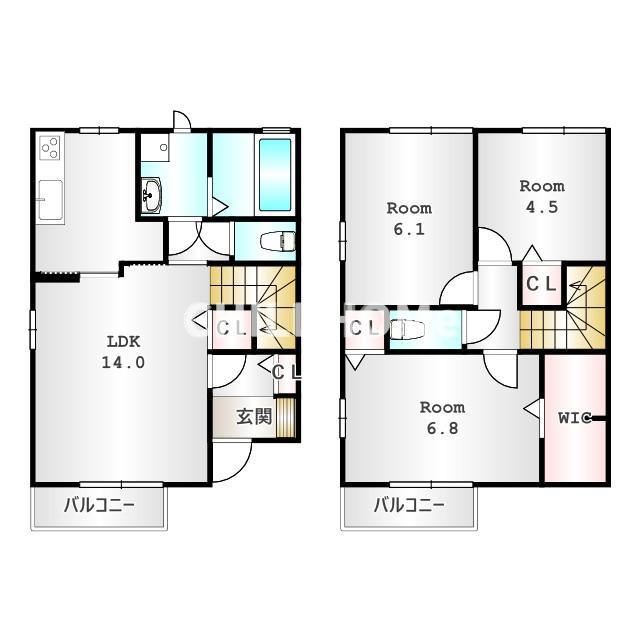 ラシーヌ南町の間取り|当社、チルホームのHPもご覧ください(^^)/物件情報多数♪