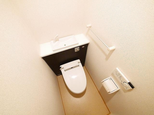 カーサレイメイ　Ａ棟のトイレ|トイレもきれいです