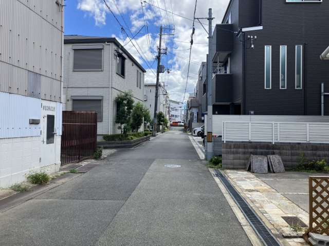 大阪市平野区平野市町２丁目の倉庫の周辺