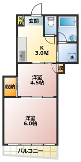 【間取り】 | 櫻井マンション