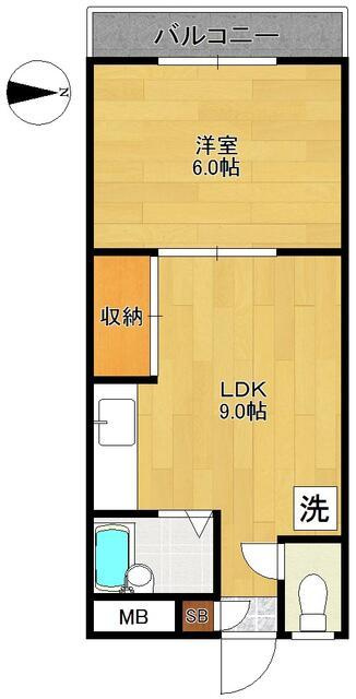 ガーデン谷川の間取り|間取りです