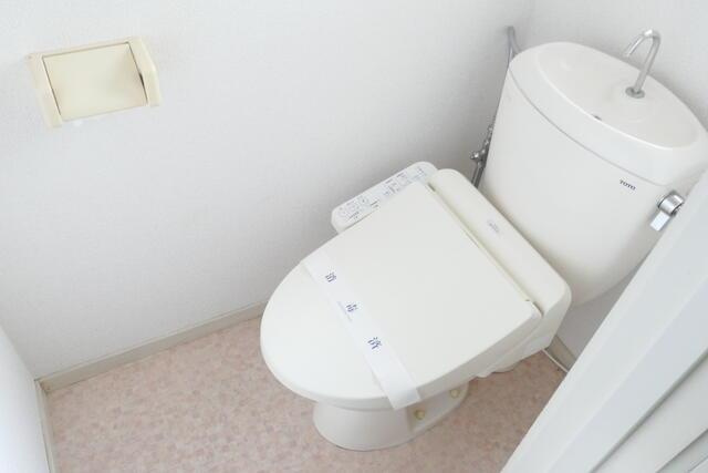 ガーデン谷川のトイレ|ゆったりとした空間のトイレです