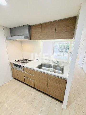 横浜市港北区大倉山４丁目の賃貸マンションのキッチン