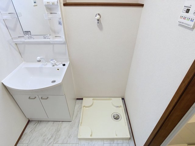 アクアフィオーレ江南の洗面所
