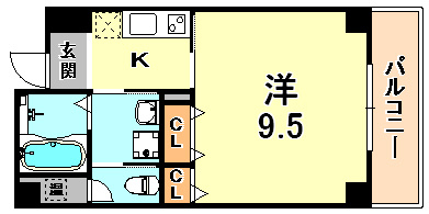 【間取り】 | ピッコラ・カーサ友田町