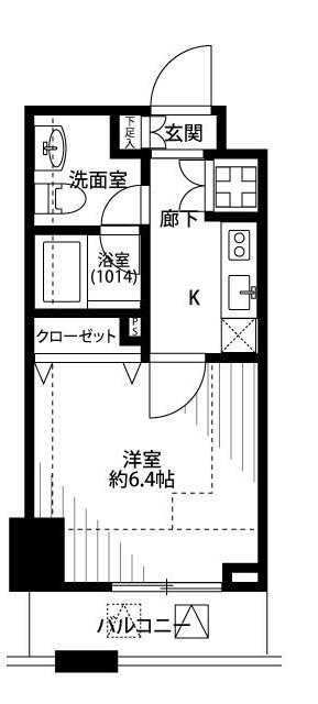 プレール・ドゥーク東京EAST Ⅳ RiverSideの間取り|間取りです。