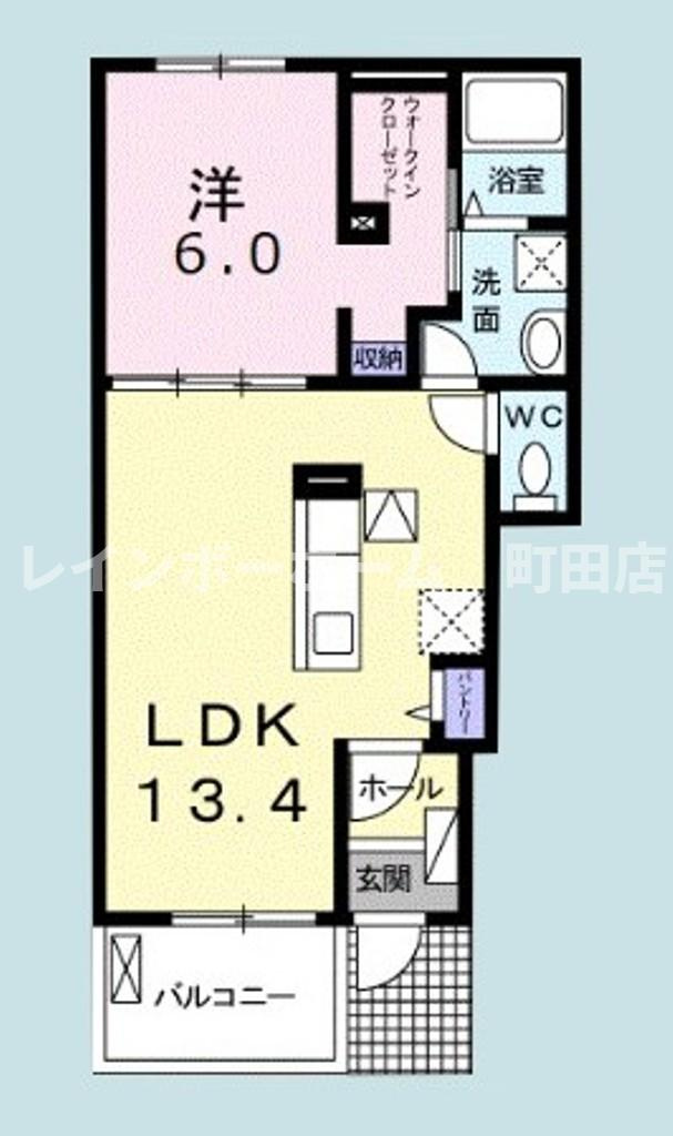 エトワール※初期費用分割あと払いサービス利用可能物件の間取り