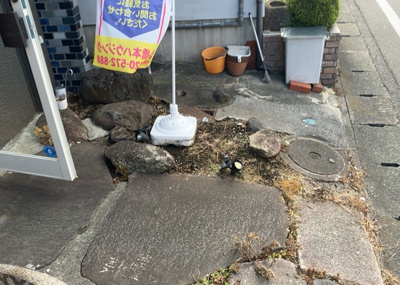 【駐車場】 | 原宿４丁目戸建 | 駐車場と明記されていても、最小スペースでつくられた駐車場だと大型車は駐車できなかったり、出入りしにくくなったりする可能性があります。お車のサイズと購入したい物件の駐車場のサイズを現地で確認しましょう。