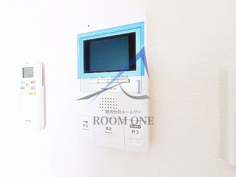 グランシャリオ西新井のセキュリティ|モニター付きインターホンです。