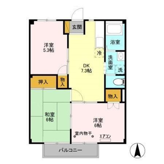 【間取り】 | ファーストグリーンB