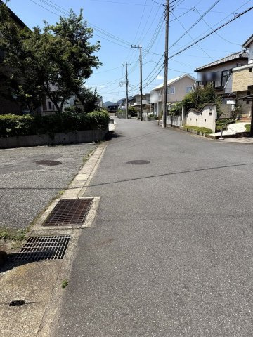 栃木市大平町新の前面道路含む現地写真|前面道路北側6ｍ