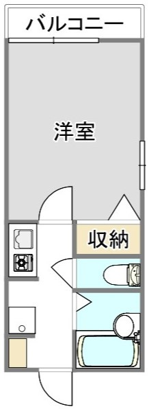 キャステル池袋の間取り