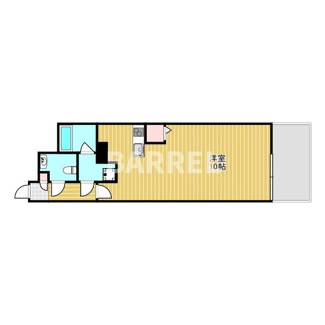 RitzSQUARE GranQbeの間取り