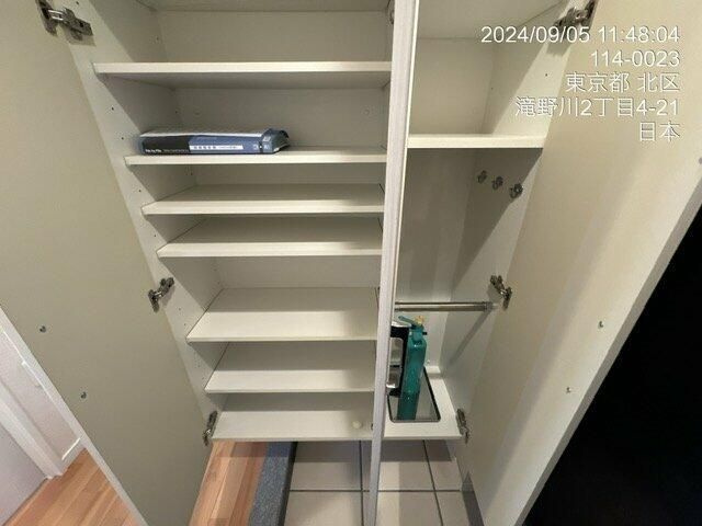 ダイナシティ王子の収納