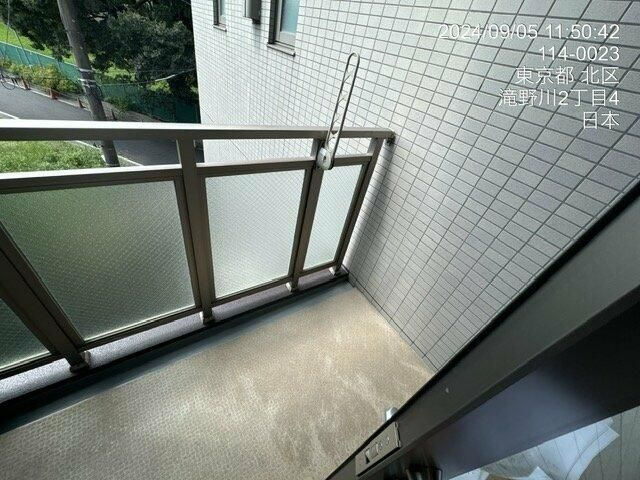 ダイナシティ王子のバルコニー