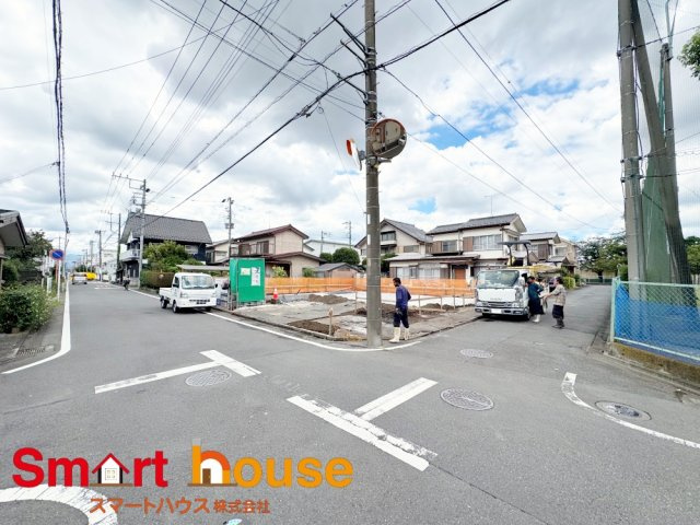 相模原市南区麻溝台4丁目の前面道路含む現地写真