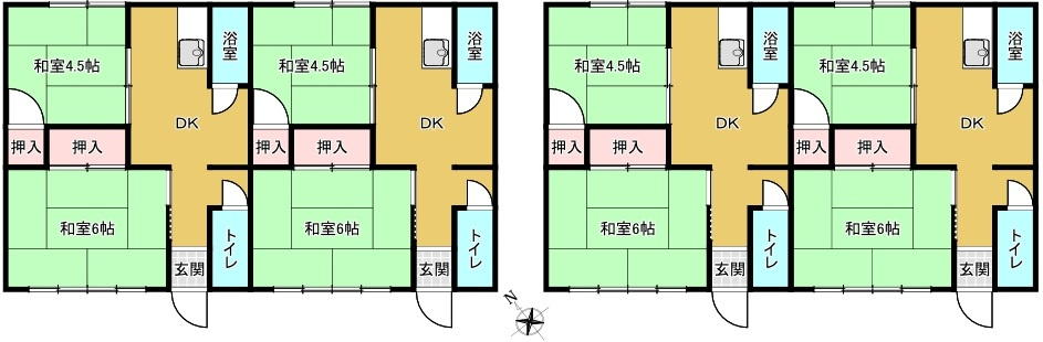 鈴鹿市東旭が丘6丁目　貸家＋トランクルーム