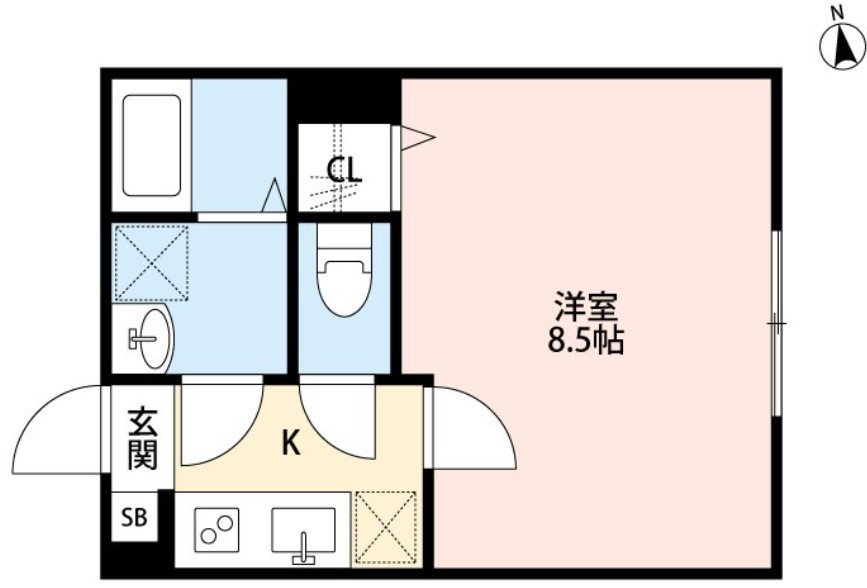 リラ松戸の間取り