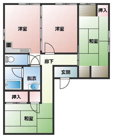 【間取り】 | 中古一戸建て　千葉県君津市常代