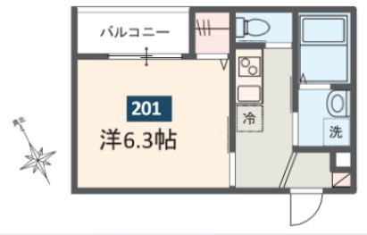 ＭＥＬＤＩＡ行徳Ⅲの間取り