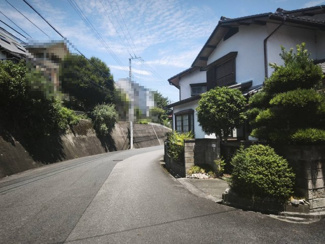 【前面道路含む現地写真】 | 大津市木の岡町19-8　上物付き土地