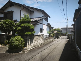 【前面道路含む現地写真】 | 大津市木の岡町19-8　上物付き土地