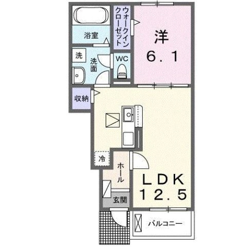 【間取り】 | アンフィニ　アムールⅡ
