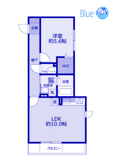 【間取り】 | ドルフ安藤橋Ⅴ