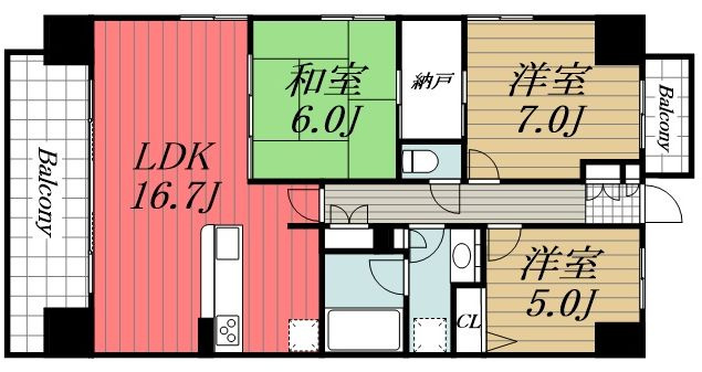 【間取り】