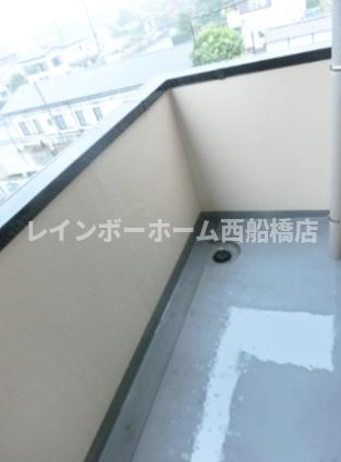 サンプラザのバルコニー