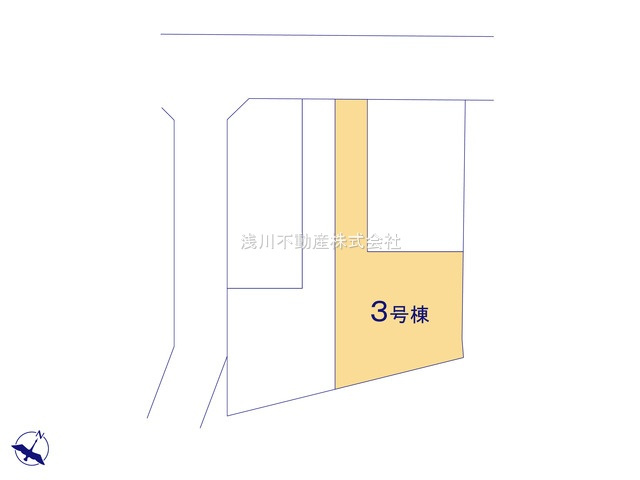 八王子市　館町　新築一戸建て　２０期の区画図|～全4棟の新しいコミュニティが誕生～