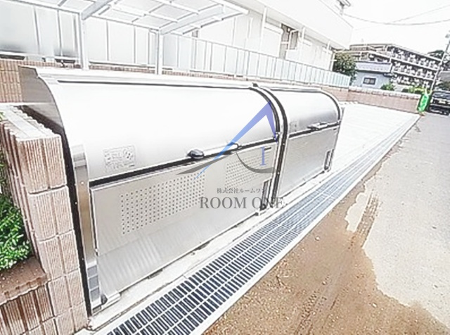 アムールＳⅡのその他共用部分|敷地内ゴミ置き場です。