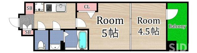 【間取り】 | LUXENA KADOMA