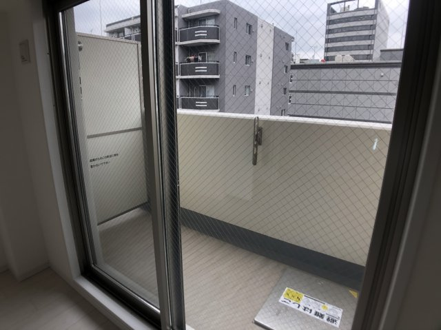T.F flatのバルコニー